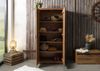 Garderobenschrank Akazie 88x45x180 natur lackiert BARK #118 Bild 3