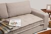 Ecksofa, 'Lena', 85 x 190 x 323, Sandbeige Bild 2