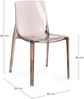 Gartenstuhl Eleda 4er-Set Kunststoff, modern stapelbar, Coffee Braun, für Innen- und Außenbereich Bild 4
