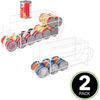 Dosenregal Kühlschrankorganizer 2er Set mDesign für 12 Dosen 45 cm Metall Regal Bild 4