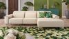 Sofanella Eckcouch BELLA Leder Wohnlandschaft Sofa in Schwarz M: 284 x 163 Breite x 100 Tiefe Bild 4