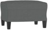 vidaXL 3-Sitzer-Sofa mit Hocker Dunkelgrau 180 cm Stoff 3201038 Bild 5