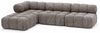 Kaiser Möbel Ecksofa L-form, Wohnlandschaft für Wohnzimmer, Bouclé-Stoff Abriamo, Selia, Ecksofa, Modernes L-Design,Weiche, abgerundete Formen,Trendiger Bouclé-Stoff Bild 3