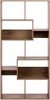 Bücherregal mit 6 Ebenen CHATEH 180 cm Braun Bild 4
