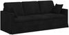 vidaXL Sofa Set 2 pcs Schwarz 198 x 78 x 80 cm Samt 3407601 Bild 5
