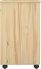 vidaXL Rollschrank Mit Rad Braun 34 x 39 x 65,5 cm Massivholz Kiefer 42032392 Bild 5