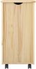 vidaXL Rollschrank Mit Rad Braun 34 x 39 x 65,5 cm Massivholz Kiefer 42032392 Bild 4