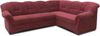 DOMO Collection Papenburg, Ecksofa, Microfaser beere, 192 x 243 cm Bild 2