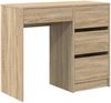 vidaXL Schreibtisch Sonoma-Eiche 90 x 37,5 x 75 cm Holzwerkstoff 869492 Bild 2