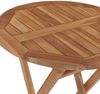 vidaXL Gartentisch Klappbar 60 cm Massivholz Teak 48993 Bild 5