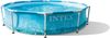 Intex 'Beachside Ø 305x76 cm' Frame Swimming Pool Set, blau, inkl. Kartuschenfilteranlage Bild 3