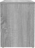 Nachttisch Grau Sonoma 40 x 30 x 40 cm Holzwerkstoff [815179] Bild 4