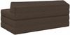 vidaXL Klappsofa Bett Taupe 120 x 60 x 49 cm Stoff 900038 Bild 4