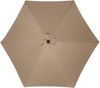 Doppler Sonnenschirm / Kurbelschirm "Active Kurbel 380" Greige Bild 3