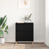 vidaXL Sideboard Schwarz Eichen-Optik 60 x 35 x 70 cm Holzwerkstoff 881211 Bild 4