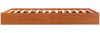 vidaXL Massivholzbett ohne Matratze Wachsbraun 75x190 cm Kiefernholz 844822 Bild 5
