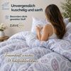 ZIRVEHOME Bettwäsche Baumwolle Bettbezug Paisley Blau Rosa Modernes Design, Renforce, 2 teilig, 200x200 Baumwolle Bettbezug Paisley Blau Rosa modern elegant Bild 4