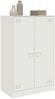 vidaXL Sideboard Weiß 67x39x107 cm Stahl 841666 Bild 5