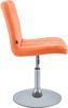 CLP Esszimmerstuhl Ricky Kunstlederbezug höhenverstellbar 360° drehbar,orange Bild 5