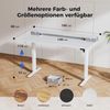 Höhenverstellbarer Schreibtisch mit 2 Schubladen, Elektrisch, 160 x 60 Bild 2