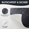 Sanilo Duschmatte, mit Motiv, rutschfest, waschbar, quadratisch, 230 extra starke Saugnäpfe, Kunststoff PVC, 53 x 53 cm, Granit Bild 4