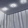 Rosnek LED Deckenleuchte 3W, Kaltes Weiß/RGB, Aluminium, Für Wohnzimmer Schlafzimmer, Keine Fernbedienung, Kaltes Weiß, RGB, Küche Korridor Deko Bild 5