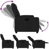 vidaXL Relaxsessel Schwarzer Stoff 3205510 Bild 4