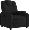 vidaXL Relaxsessel Schwarzer Stoff 3205510 Bild 2