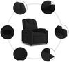 vidaXL Relaxsessel Schwarzer Stoff 3205510 Bild 5