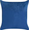 Kissen 2er Set Tiermuster TALINUM Samtstoff 45 x 45 cm Blau Bild 5