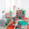 MINECRAFT - Sitzhocker, Pouf, Ottomane, Fußablage, im 2er Set, buntes Minecraft Design Bild 2