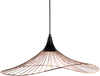 'Mazaro' Hängeleuchte Kupfer Metall Glühbirnen-Optik Schirm mit Gitter in Trichterform für Wohnzimmer Esszimmer Minimalistischer Stil Bild 1