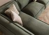 Ecksofa inkl. Hocker 285x220x79 Polyester grün RAVENNA Bild 5