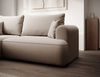 Selsey ''Ovo Mini' Eckschlafsofa linksseitig mit Stauraum, Easy-Clean-Samtbezug, beige, 93 x 238 x 156 cm Bild 3