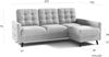 AX LIVING Ecksofa Grau mit Schlaffunktion Yosmio L-Form 225 cm R Bild 4