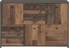 Kommode BEST CHEST K233 5-trg. 2 Schubladen Optik: Old Wood Vintage Bild 2