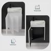 Alpenberger Badmöbel-Set Gäste WC Waschbecken mit Unterschrank - Hängeschrank Vormontiert, (2-tlg. Unterschrank mit Waschbecken, Badezimmerschrank Set - Gäste WC Möbel), Waschbeckenunterschrank Weiss - Bad Schrank Hängend Bild 3