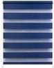 Lichtblick Sonnenschutzsysteme GmbH Doppelrollo Lund 80 cm x 150 cm (BxL) Blau Verspannt; Klemm- und schraubbar; Lichtdurchlässig und blickdicht Bild 2