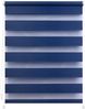 Lichtblick Sonnenschutzsysteme GmbH Doppelrollo Lund 80 cm x 150 cm (BxL) Blau Verspannt; Klemm- und schraubbar; Lichtdurchlässig und blickdicht Bild 4