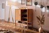 Kommode Schrank SAGA Buche massiv 97x101x46 cm Bild 2