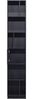 Regal Finca aus Kiefernholz, modern, schwarz, 40 cm breit, mit push-to-open Tür Bild 5