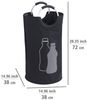 WENKO Flaschensammler Modell Jumbo, Multifunktionstasche, Pfandsammler mit 2 Tragegriffen, 69 Liter Bild 2
