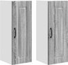 vidaXL Geschirrspülerfront Kalmar 2 pcs Graues Sonoma 30 x 31 x 80 cm 884667 Bild 2