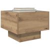 vidaXL Couchtisch Artisan-Eiche 40 x 40 x 30 cm Holzwerkstoff 3394555 Bild 3