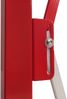 Alu Absperrgitter HWC-B34, Zaun Schutzgitter Scherengitter Trenngitter, ausziehbar 103x53-411cm ~ rot-weiß Bild 4