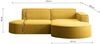 Kaiser Möbel Ecksofa Designer MODENA STUDIO L stoff Poso, Neve, Quelle Bild 3
