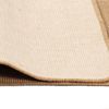 vidaXL Teppich Jute mit Latexrücken 120x180 cm Natur 245285 Bild 4