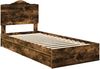 vidaXL Aufbewahrungsbett Geräucherte Eiche 100 x 200 cm Holzwerkstoff 3413538 Bild 4