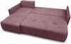 AX LIVING Ecksofa Damascus Rosa mit Schlaffunktion Bettkasten Schlafsofa 212 cm links Bild 4
