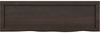 vidaXL Waschtischplatte Dunkelbraun 100x30x(2-4)cm Massivholz 3156222 Bild 3